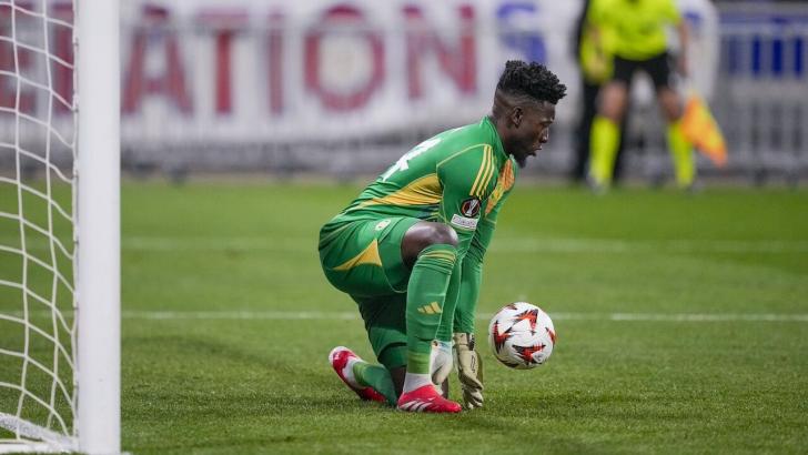 Man United goalkeeper Andre Onana